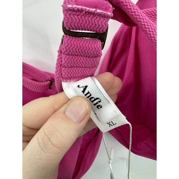 NEW Andie The Capri Swim Top Orchid XL Resprtwear Vacation Beach Bikini Top - Picture 11 of 13